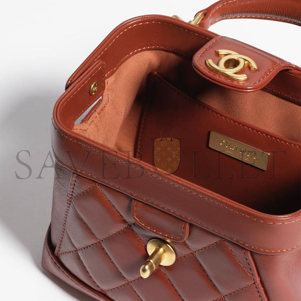 Ch*el master mini bag with handle as4958 (18*12*7cm)